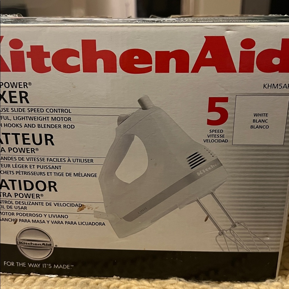 Kitchen aid classic handheld mixer 5 speed